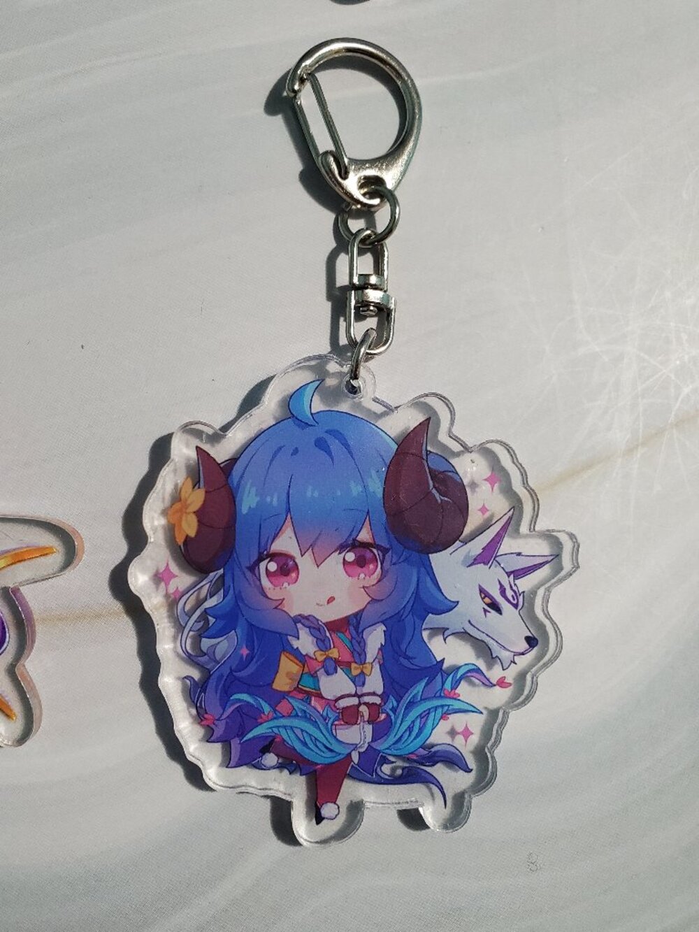 ✨$5 OFF $25 ✨ League of Legends kindred Acrylic Keychain